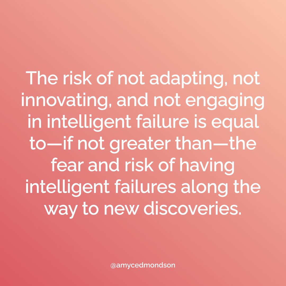 AmyCEdmondson's tweet photo. Does embracing #failure truly lead to more innovation & productivity? I discuss this and more on @Gartner_inc's #TalentAngle podcast...listen to the thought-provoking convo below!
๐ Apple: https://t.co/BwxU2mEWjk
๐ง Spotify: https://t.co/a5456Gq9yl https://t.co/35D4OhajGV