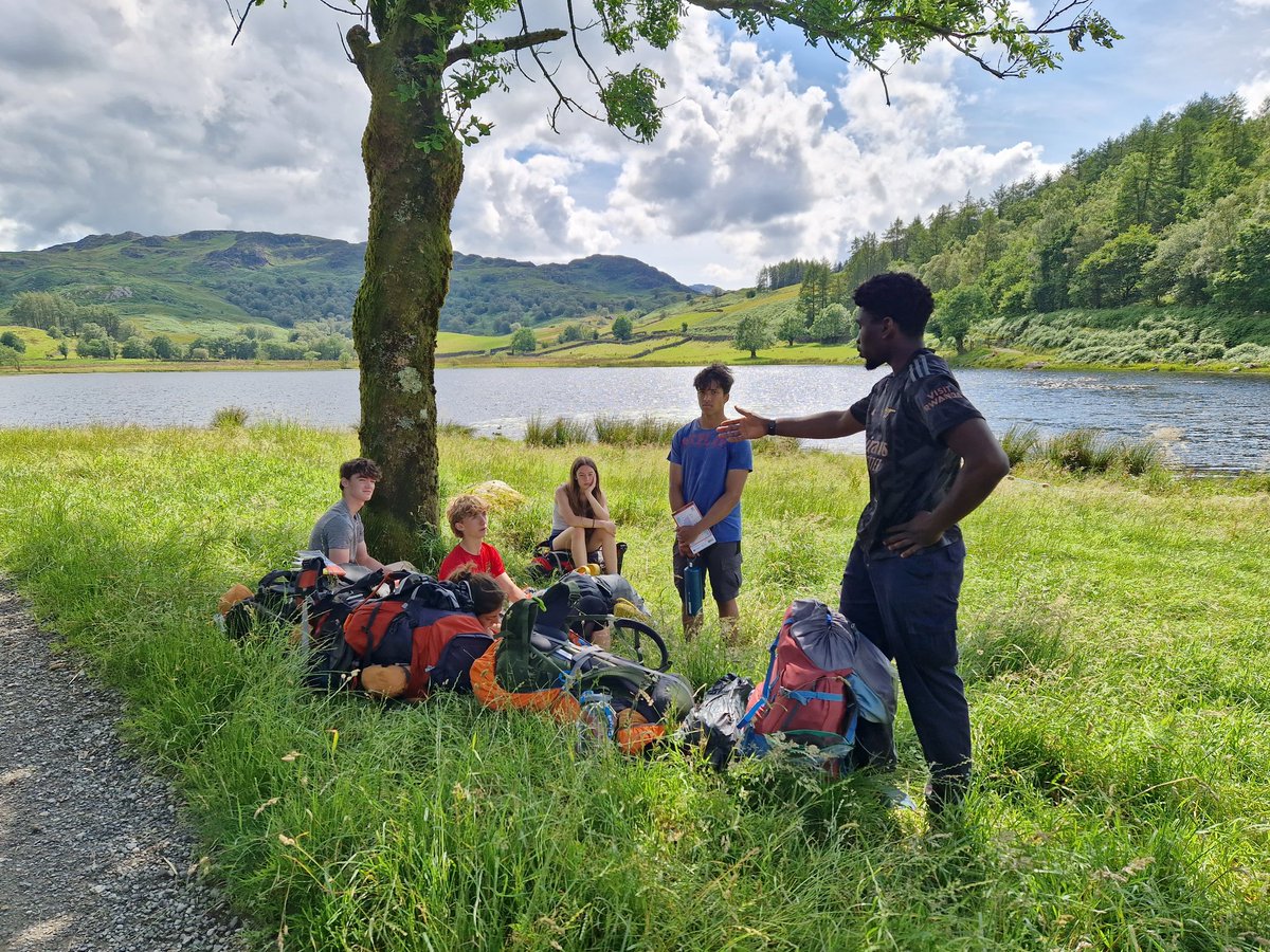 DAOSdofe's tweet image. DAOS GOLD Day 2
This was a long day for the Gold students, but all did really well. They ended their day very tired and experiencing their first wild camp. A great day!