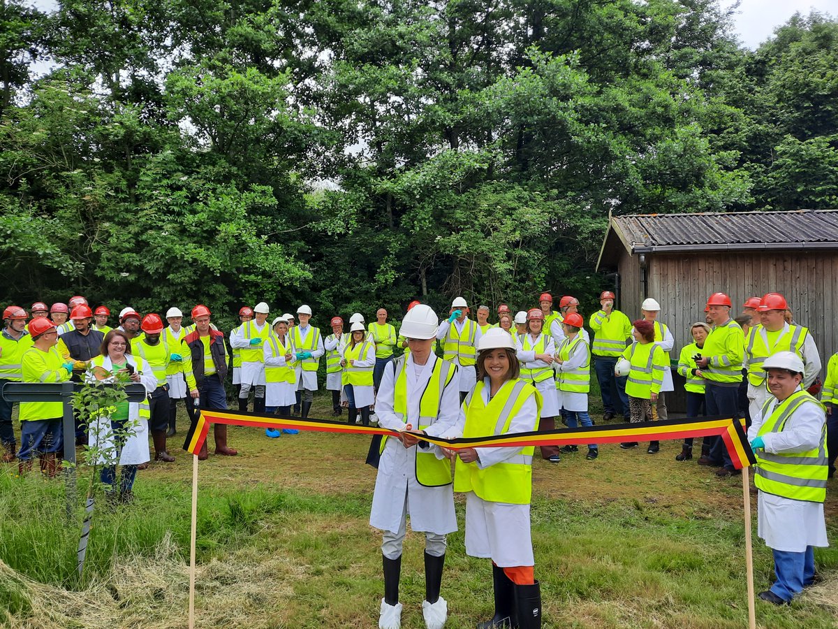 Our Menen, Belgium team recently inaugurated their on-site forest, a new home to over 2,200 #trees. Planted sustainably with the help of nonprofit BOS+, the #VibrantzInAction initiative celebrates an ongoing commitment to environmental stewardship in our local communities.