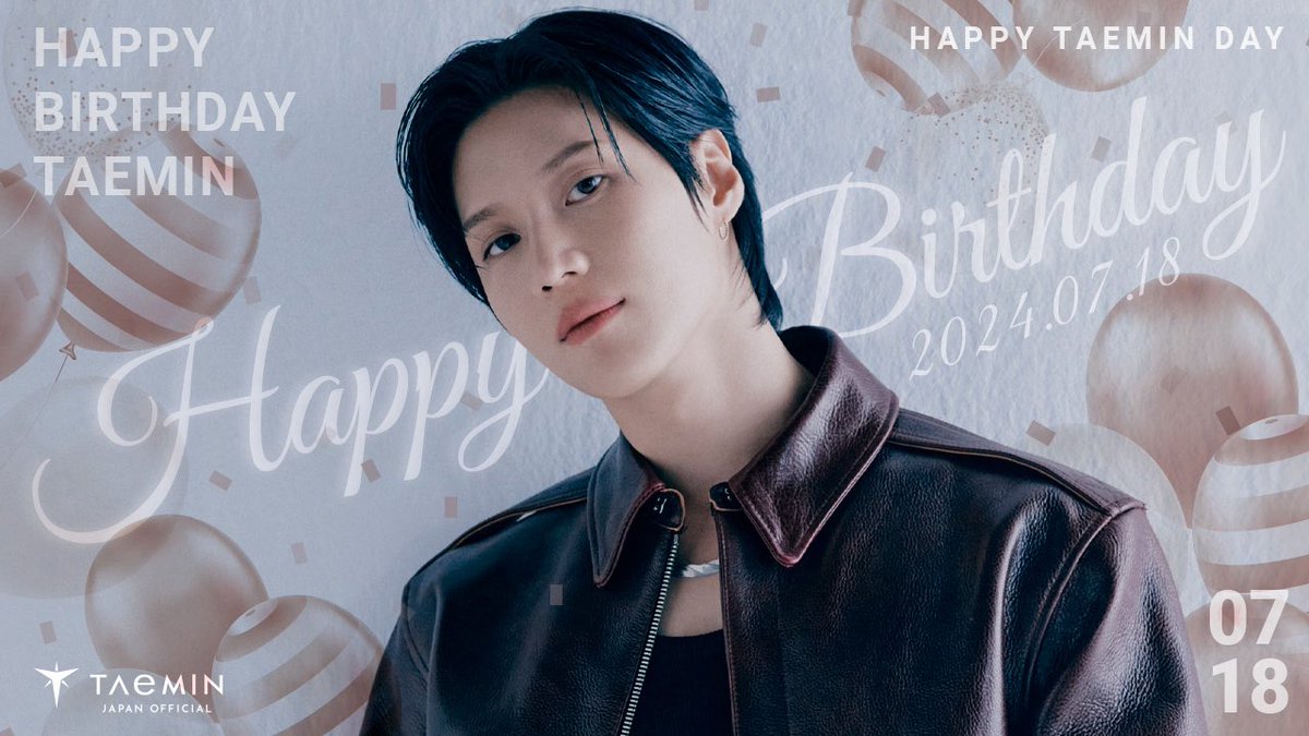 TAEMIN JAPAN OFFICIAL on X: TAEMIN JAPAN OFFICIAL on X:
