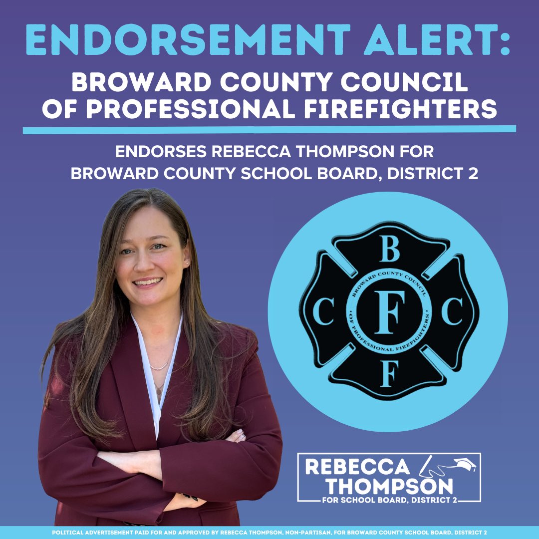 Thankful for BC Council of Professional Firefighters’ endorsement. Our 1st responders are the cornerstone of our community &amp; dedicate themselves to keeping our families safe while spending countless hours away from theirs. I will work hard to advocate for all of our families.