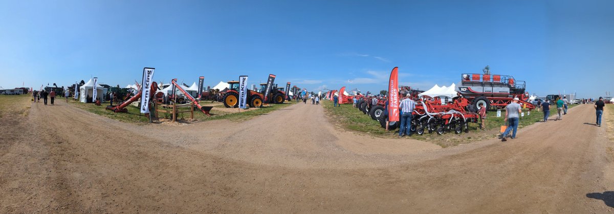 Another beautiful, sunny day at the Ag in Motion show in Saskatchewan! It's been great learning more about what our customers and end-users are looking for in Western Canada! #AginMotion #Agtech #IDSAgri #automation #wireharnessing #AIM2024
