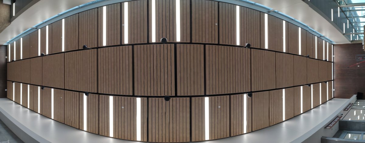 FlyMCW's tweet image. Did you know?

Our architects had a little fun and hid an "Easter Egg" in the ceiling of the new Terminal lobby.

Can you spot it?

.... .. -. -