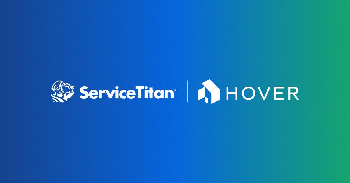 We’re partnering with measurements and 3D modeling leader @hover3d to help #contractors cut back on data entry, streamline their workflows, and save more time: servicetitan.info/4cHcHJp