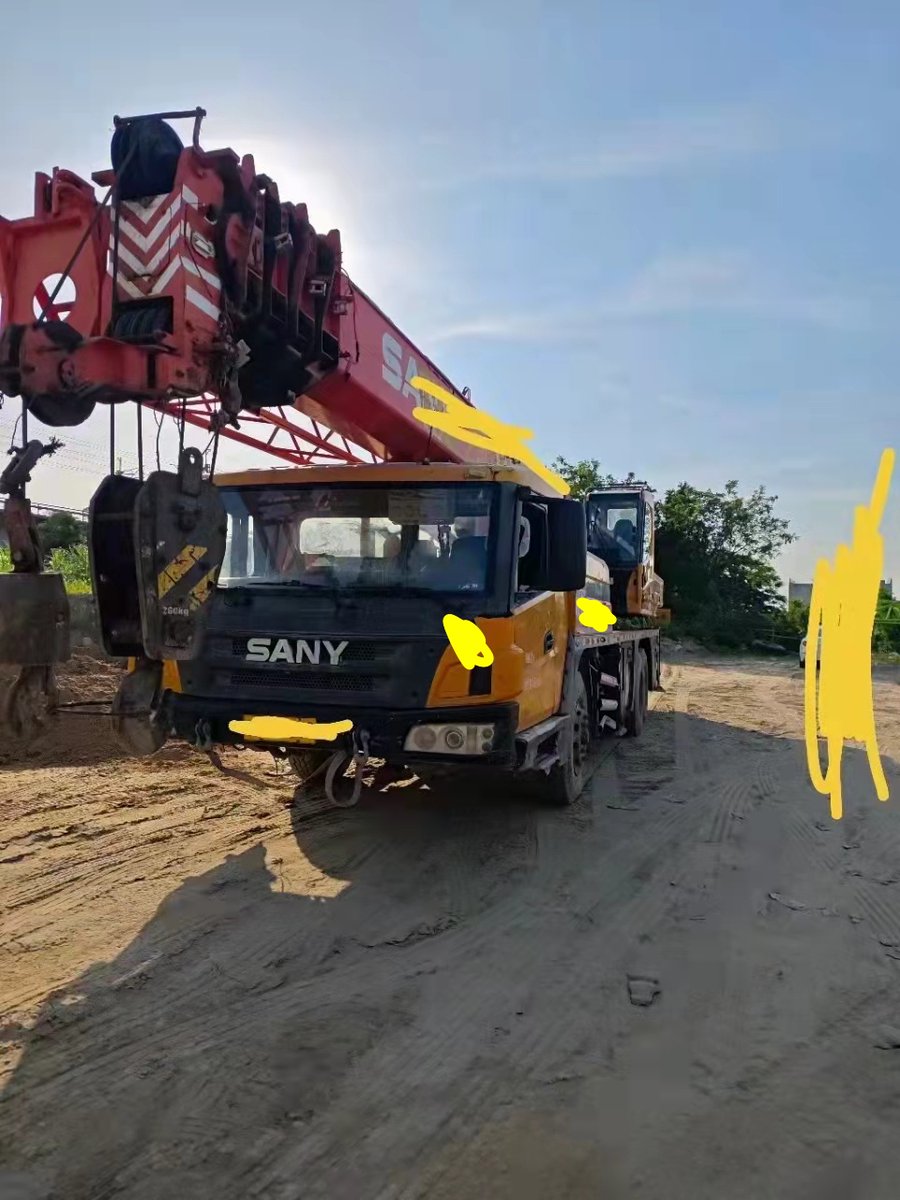 DindangMall's tweet photo. 2011 year sany 25ton truck crane for sale . Type STC250H , 39.5meters mainboom(5sections) , 8meters jib,no accidents , good condition, price $19000.
More info:https://t.co/nwWSYoCVKj
#cranemachine #truckcrane #25ton #Sany #2011 https://t.co/DBjPM4Lqca
