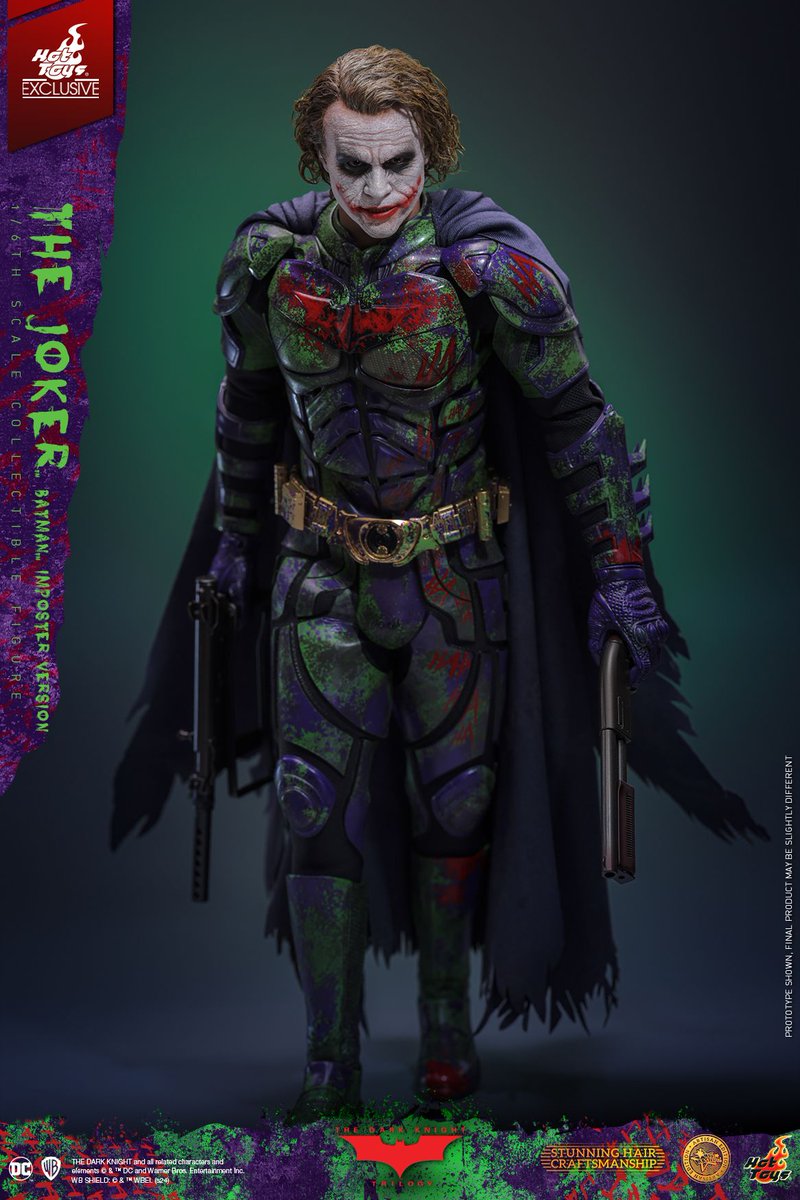 DCU_Direct's tweet photo. Hot Toys has unveiled a new 'Batman Imposter' Elseworlds figure of Heath Ledger's Joker from THE DARK KNIGHT: https://t.co/bvL8luIgit