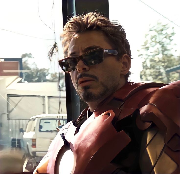 tony and his sunglasses