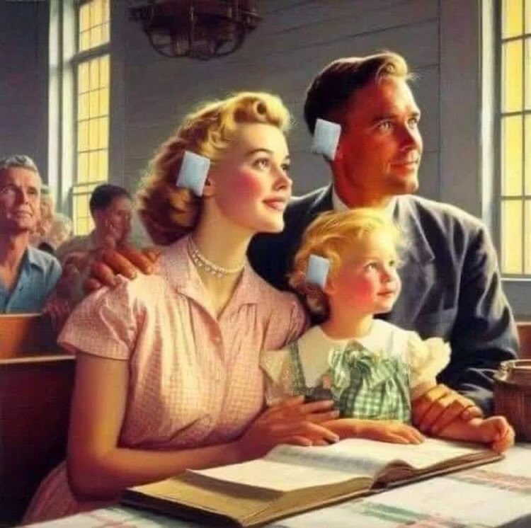 JDMerrill90's tweet photo. Evangelicals this Sunday: https://t.co/kkB0ftLZZd
