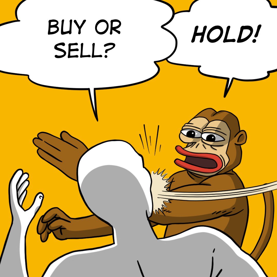 ponkehq's tweet photo. PONKE PONKE PONKE 

YOU CAN’T HAVE MY PONKE 

MY $PONKE IS NOT FOR SALE https://t.co/vbwfONGYxN