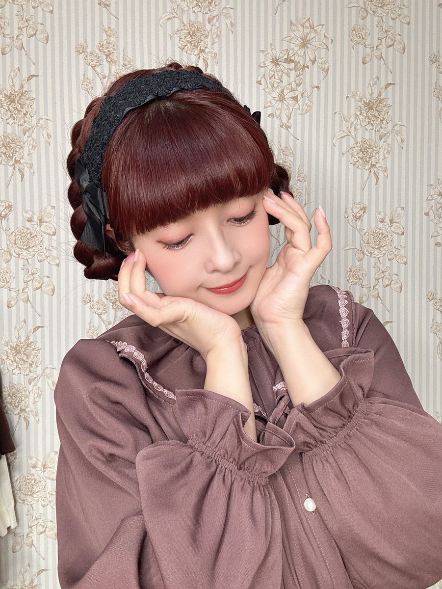 alcali✕misakoaoki受注未開封サテンチュールカチューシャ青木美沙子