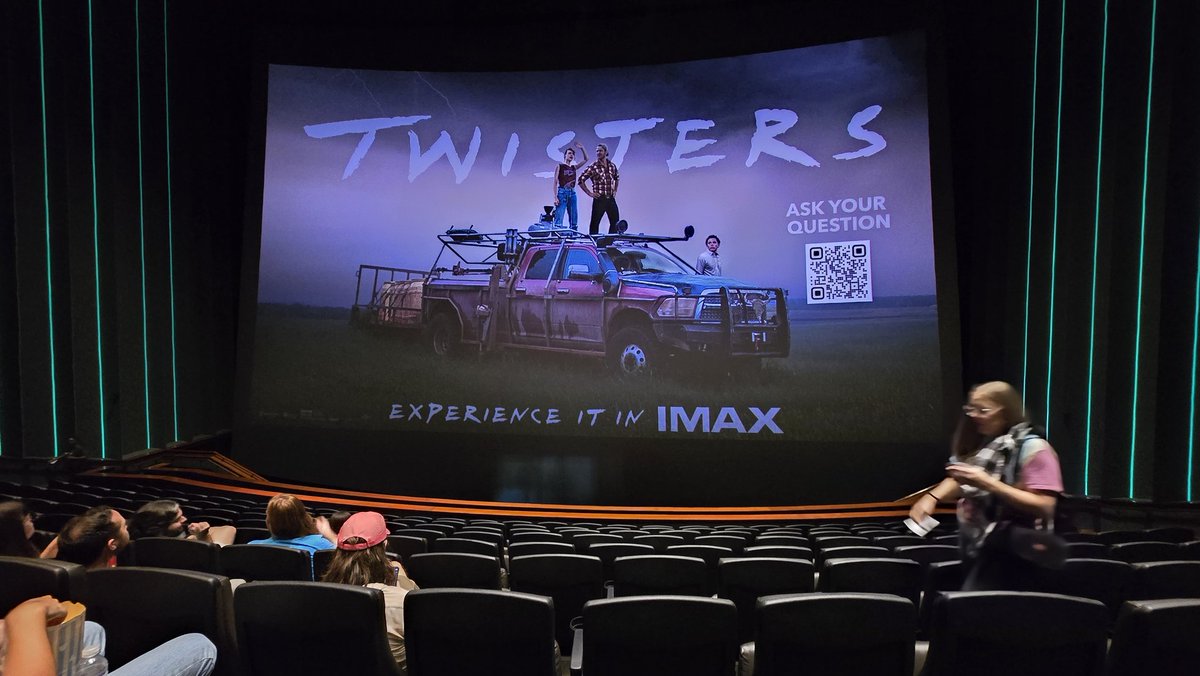 I'm ready to be blown away! #Twisters