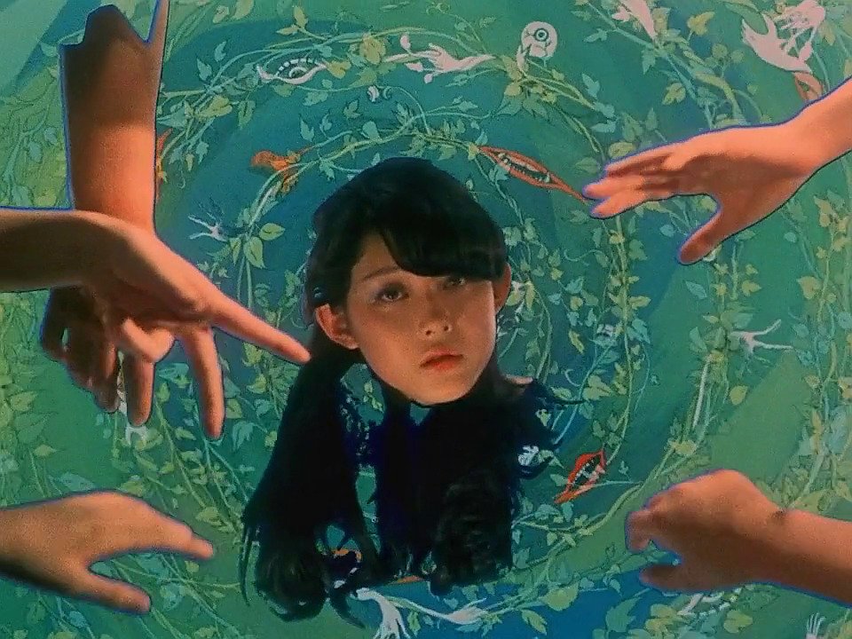 3CC0__'s tweet photo. Hausu directed by Nobuhiko Obayashi (1977) https://t.co/J2BHqMN28d