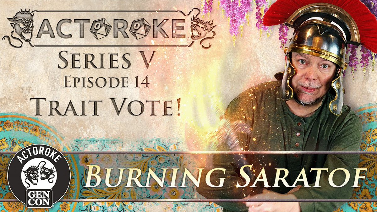PixiesAndPins's tweet photo. Actoroke - Burning Saratof
Wed July 17
8pm CT
https://t.co/wYbC32FYs7

Join me (&amp; the whole cast) as I meet w/ Peter to chat about characters and the arc of the season. 

#GameNight #RPG #BurningWheel #Actoroke #BurningSaratof #GenCon #GenConTV #WorldOfChaldea #Chaldea

@Gen_Con https://t.co/B0F55tkFVw