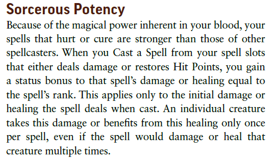 In the remaster, a Sorcerer casting a Rank 3 Force Barrage can deal 1d4+4 damage to 6 different creatures.

Just a casual 30-48 damage that can't miss.