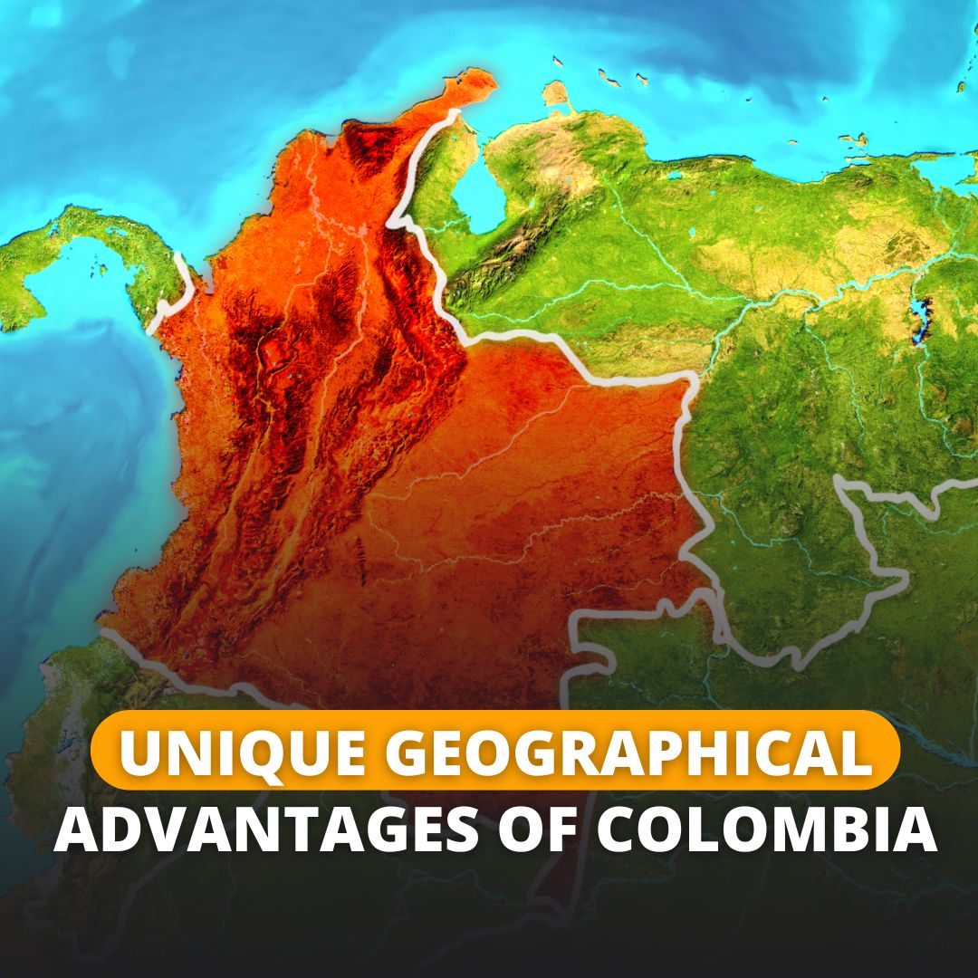 farmfolio's tweet photo. 🇨🇴 Colombia's geographical features provide a competitive edge in the global fruit market. Swipe through to learn how these factors contribute to its success.

#ColombianExports #FreshFruit #Agriculture #GlobalTrade #YearRoundHarvests #TropicalFruits #Colombia https://t.co/F5bt45ACGg