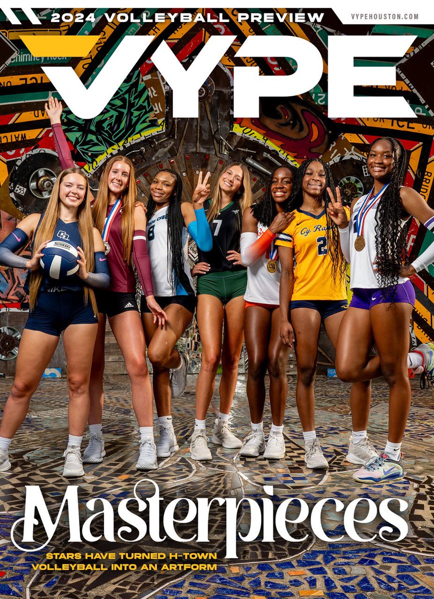 🚨VYPE 2024 CITY-WIDE 🏐 PREVIEW MAGAZINE COVER REVEAL 🚨

Pre-Order your magazine today for all the insight on what’s in store for Houston High School Volleyball in 2024!!

🔗: shopvype.com/collections/vy…