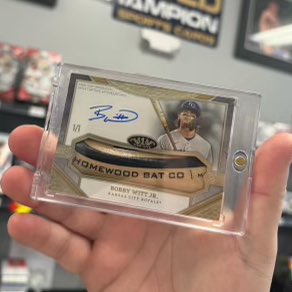 And here’s the card he pulled! His first ever 1/1!! 

Via @worldchampbreak
