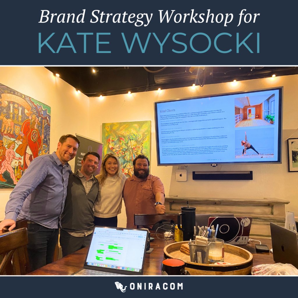 🚀 We recently conducted a #brandstrategy #workshop for Santa Barbara yoga instructor Kate Wysocki, who aims to help trauma survivors, 1st responders, and young adults through yoga. We crafted a comprehensive plan for #brandgrowth &amp; are excited to support her in her journey!