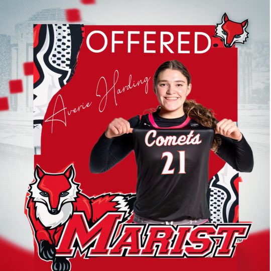 Thank you <a href="/CoachErin13/">Erin Leger Doughty</a> and <a href="/CoachNickV/">Nick Volchok</a> for the opportunity to play at <a href="/MaristWBB/">Marist Women’s Basketball</a>!! I’m excited to get on campus soon!! #GoRedFoxes <a href="/CometsBallers/">Comets Basketball</a> @EHTHSLadyHoops <a href="/EHTNJAthletics/">EHT ATHLETICS</a>
