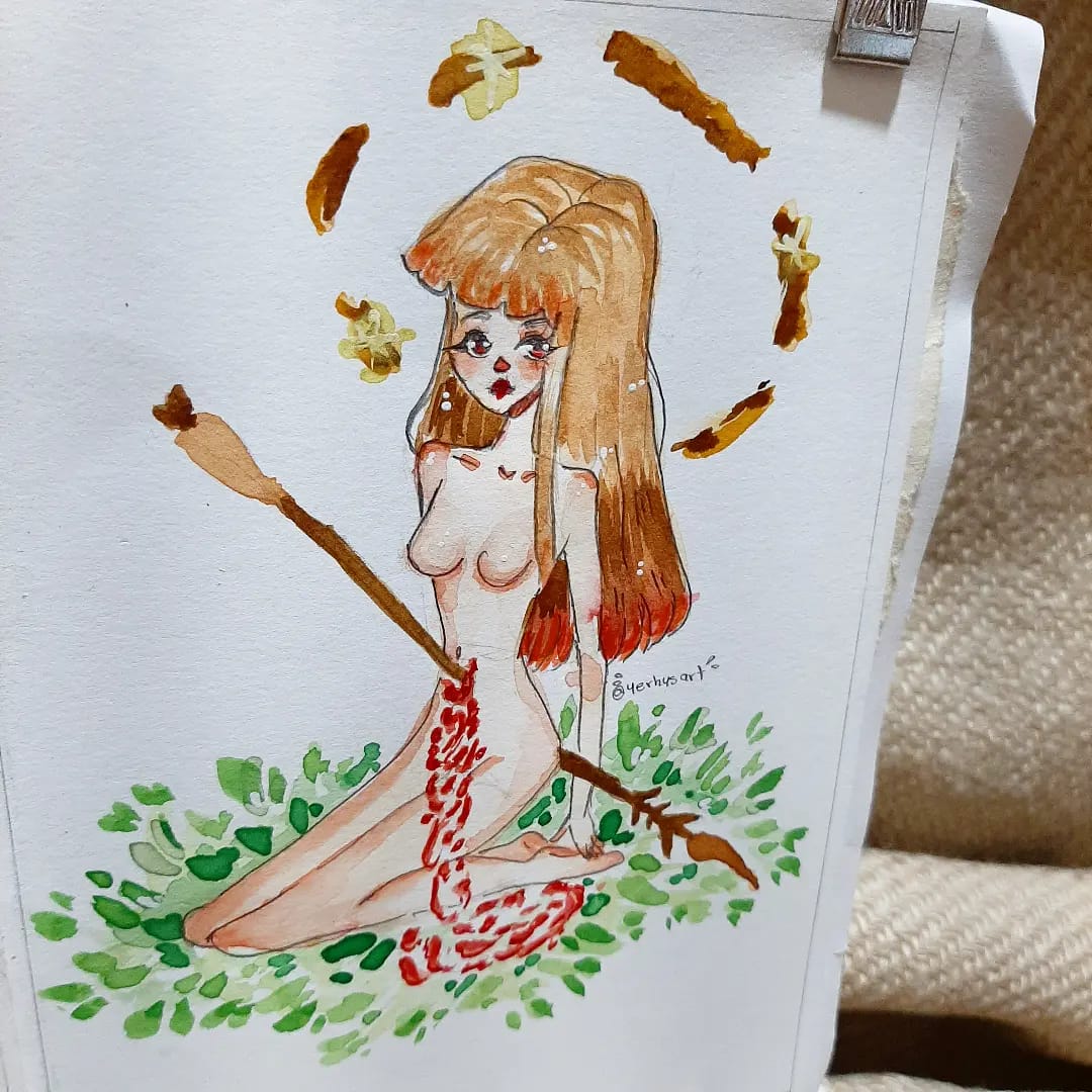 yerhysart's tweet photo. La magia de las perlas 

#watercolorpainting #drawing #painting #watercolor #artetradicional #màunước #caoyun #cuteart #art #artwork https://t.co/bliXZnLAGR
