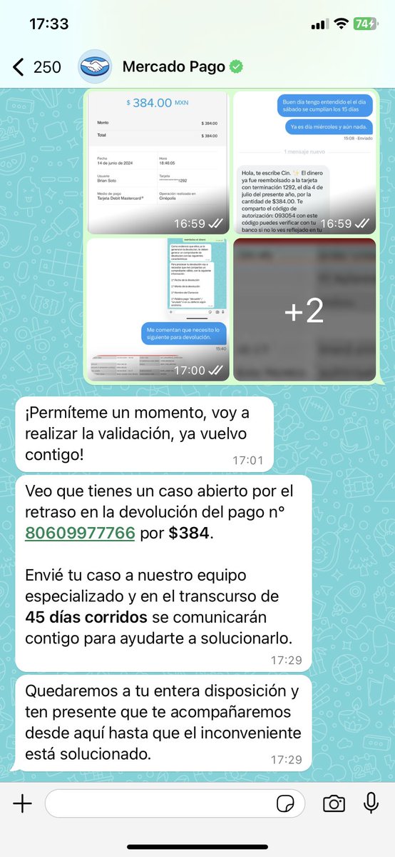 AdrianRedz's tweet photo. @MercadoPagoMex estoy muy molesto por esta situación, primero errores al hacer compras con tarjeta digital y ahora esperar 45 días más por una devolución que se supone tuvo que haber quedado el día 4 de julio estoy muy inconforme espero trabajen en este problema.😡#norecomiendo https://t.co/eqYSIIOc1V