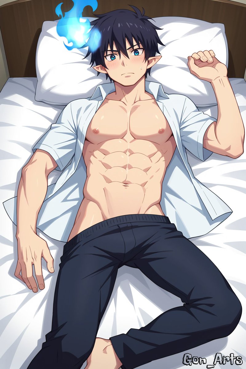Gon_Arts's tweet photo. Rin Okumura! https://t.co/pPvKn4JZE4 #yaoi #rule34 #nsfw #uncensored #cumanime #Ai #gay #nsfw #yaoiAI #rinokumura #aonoexorcist RETWEET https://t.co/2jUYnchtq3
