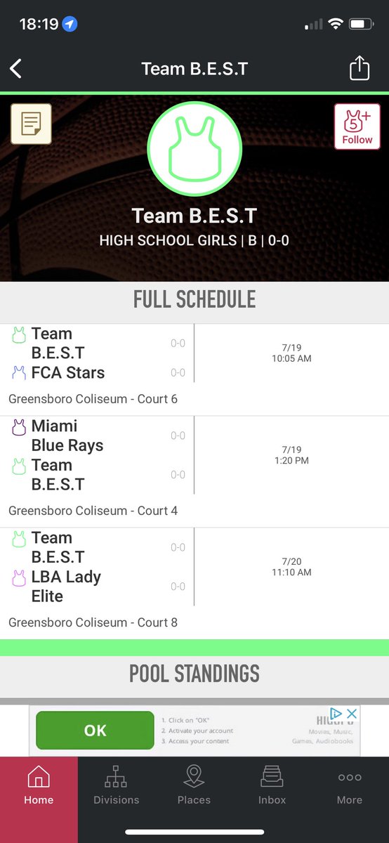 COACHES! 2025 Guard <a href="/EllamaeSchepp/">Ella Mae Schepp</a>  will be in Greensboro playing at the USBA National Championship this weekend. If you need a shooter with high basketball IQ you don’t want to miss watching her!