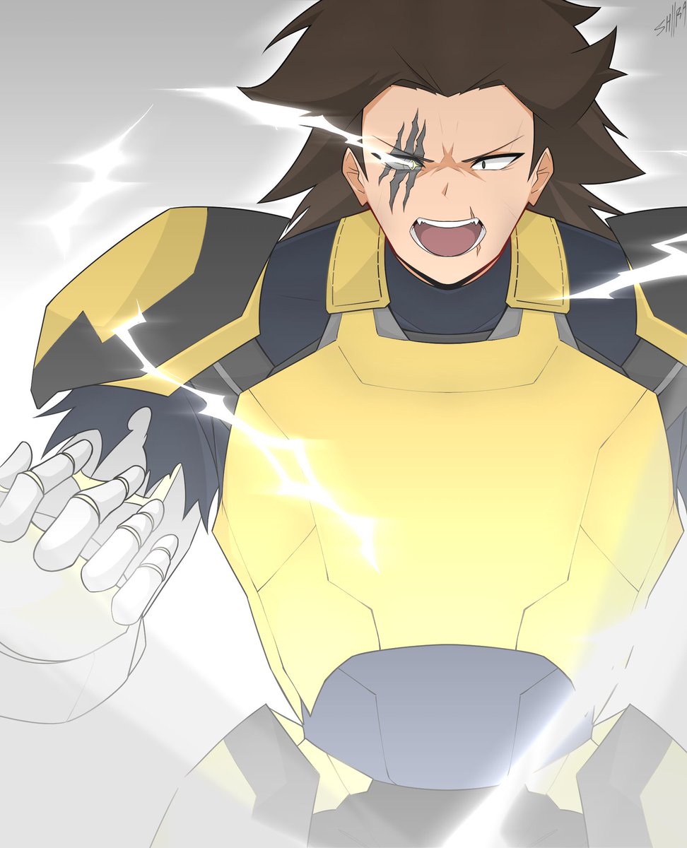 He's a lightning based superhero