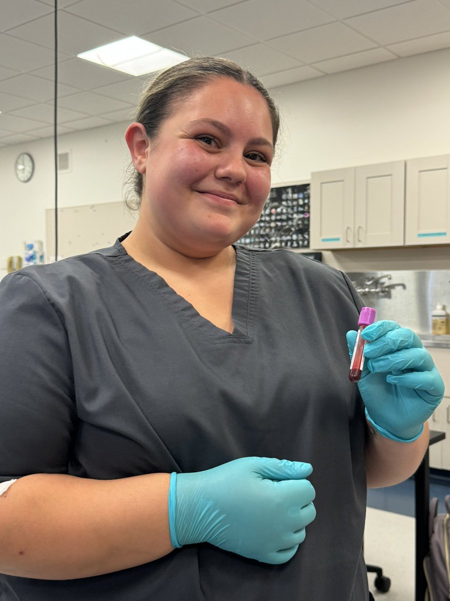 First blood draws tonight for our summer <a href="/bristolcc/">BristolCC</a> @taunton_center phlebotomy students. They all did amazing!!!! We saw confidence, concentration and determination and then some!