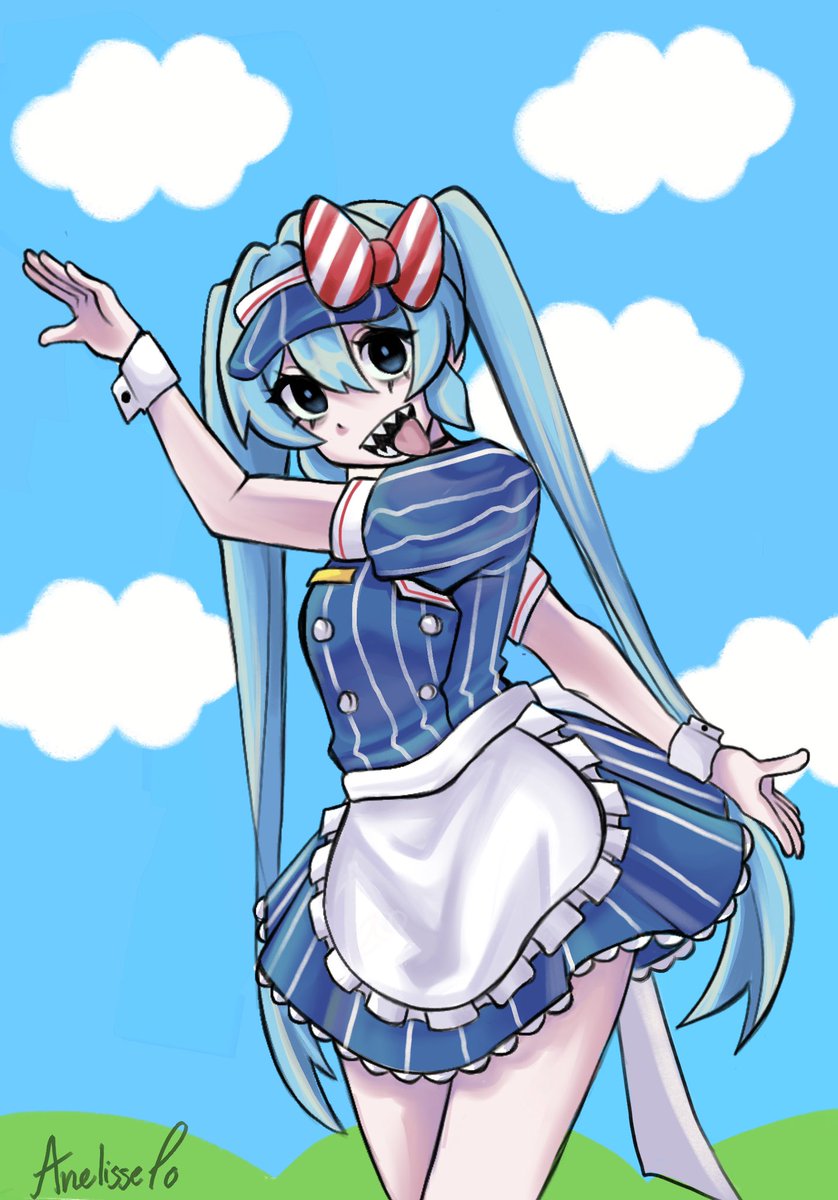 Anolisso_'s tweet photo. ☆〜Fü1stE crE@d0 a m3Didą pârA ēštA erA ªún fīnGi3nd0 Qu3 ëreš đéBiL*\(^o^)/*
。
。
。
Estoy obsesionada con MESMERIZER 
「#HatsuneMiku #MESMERIZER #vocaloid 
#初音ミクみく #digitalart https://t.co/RChMdWfnUc