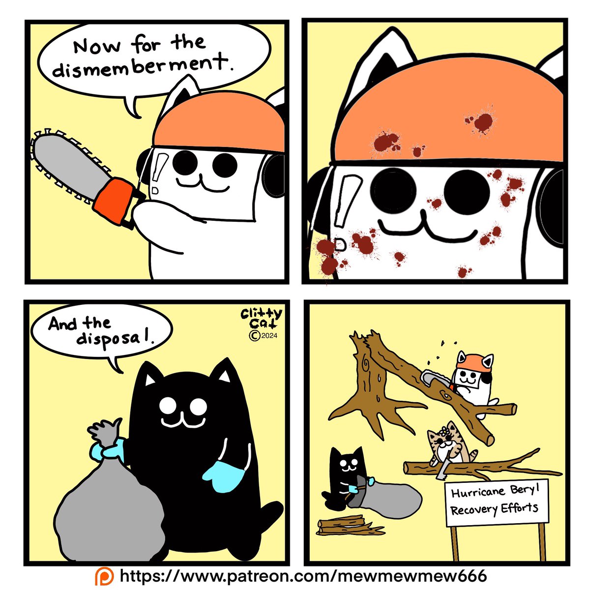 clittycat666's tweet photo. Dismemberment and Disposal https://t.co/kBh1okOpkw