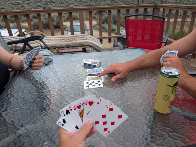 Rummy tonight https://t.co/15jAlFeunB<a href="/tag/smartfood"class="tags"><span>#smartfood</span></a>