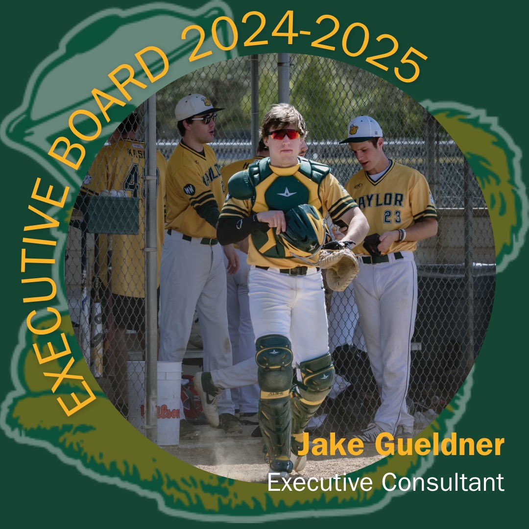 Jake Gueldner
Senior 
Major: Accounting 
Minneapolis, MN
1B and Catcher
Executive Consultant/Former President “This season, I am excited to play in Wood Wars and host our own tournament” - Jake
