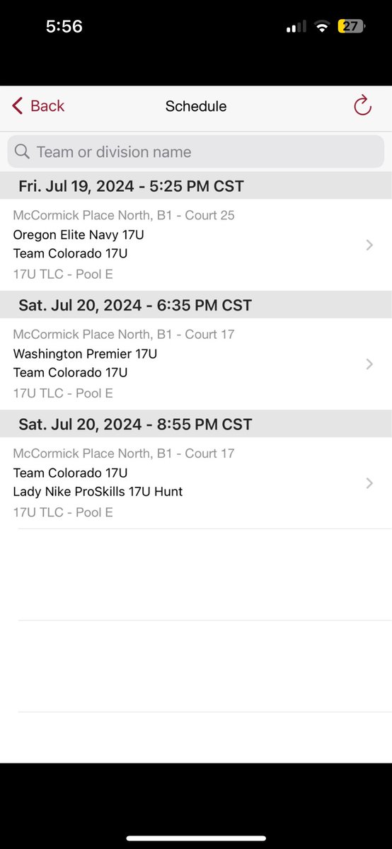 Chloe Pelster (@chloe_pelster) on Twitter photo Here’s me schedule for Chicago at TOC! <a href="/MullenGBB/">Mullen HS Girls’ Basketball</a> <a href="/niketoc/">Nike Tournament of Champions</a> <a href="/girlsbballco/">GIRLS BASKETBALL COLORADO</a> Here’s me schedule for Chicago at TOC! <a href="/MullenGBB/">Mullen HS Girls’ Basketball</a> <a href="/niketoc/">Nike Tournament of Champions</a> <a href="/girlsbballco/">GIRLS BASKETBALL COLORADO</a>