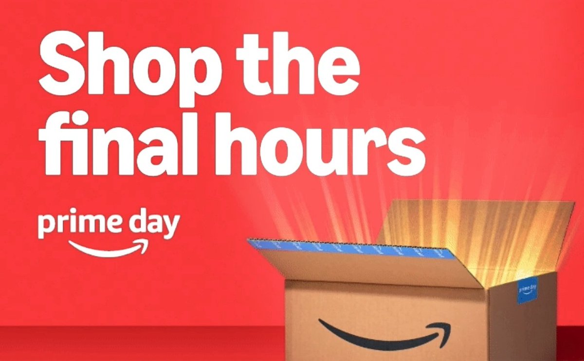 DealVibes's tweet photo. #PrimeDay Giveaway Ends in 2 Hours! https://t.co/vJYMx1eD54