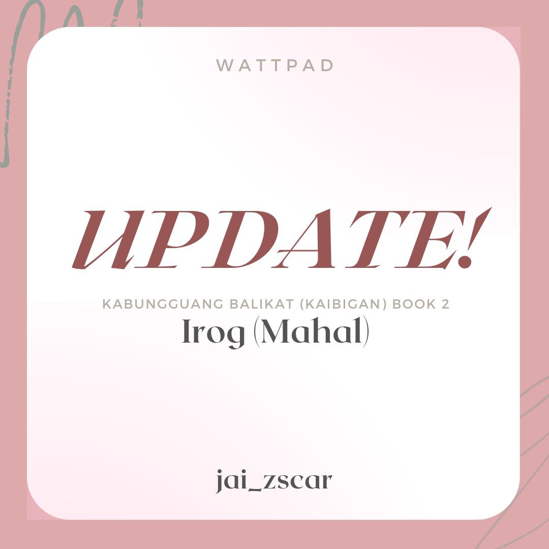Chapter 9 of IROG (MAHAL)  is UP NOW!!! 
Happy Reading!!^_^  
Here's the link👇
wattpad.com/story/28376225…

Check my Wattpad profile (<a href="/jai_zscar/">jai_zscar || hiatus</a>) for more stories.   
wattpad.com/user/jai_zscar