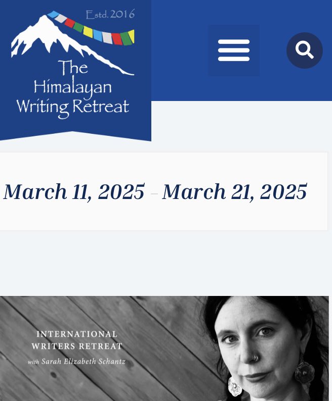 Storymama3's tweet photo. Come write with me in India next spring from March 11-21, 2025! We will RETREAT into our shared love of language &amp; literature while tucked away in the tranquility of the Himalayan Mtns! https://t.co/eQhqGim945 https://t.co/K61Rv3IANN