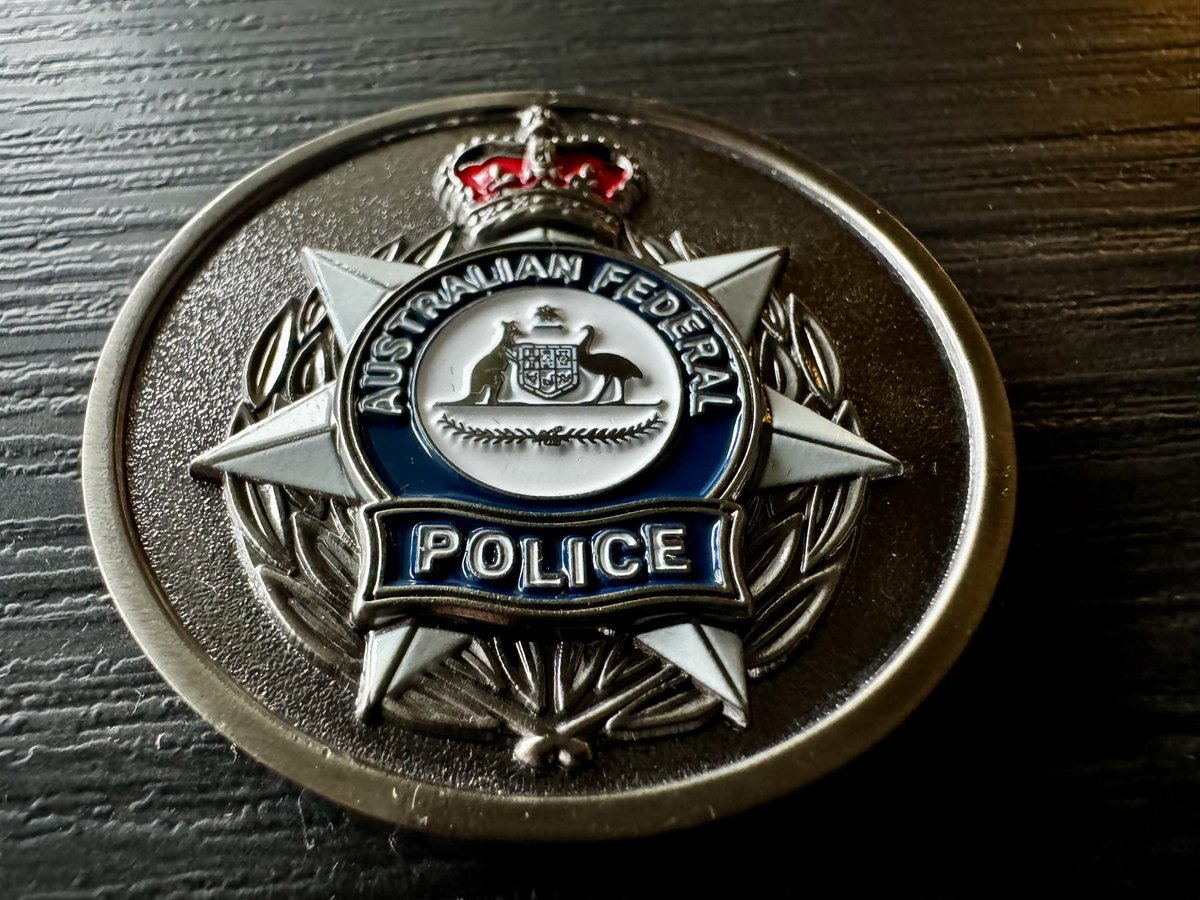One of the coolest by-products of spending time with law enforcement agencies around the world is collecting challenge coins. I love the saying on the <a href="/AusFedPolice/">AFP</a>’s coin: “Knowledge is power, guard it well”.