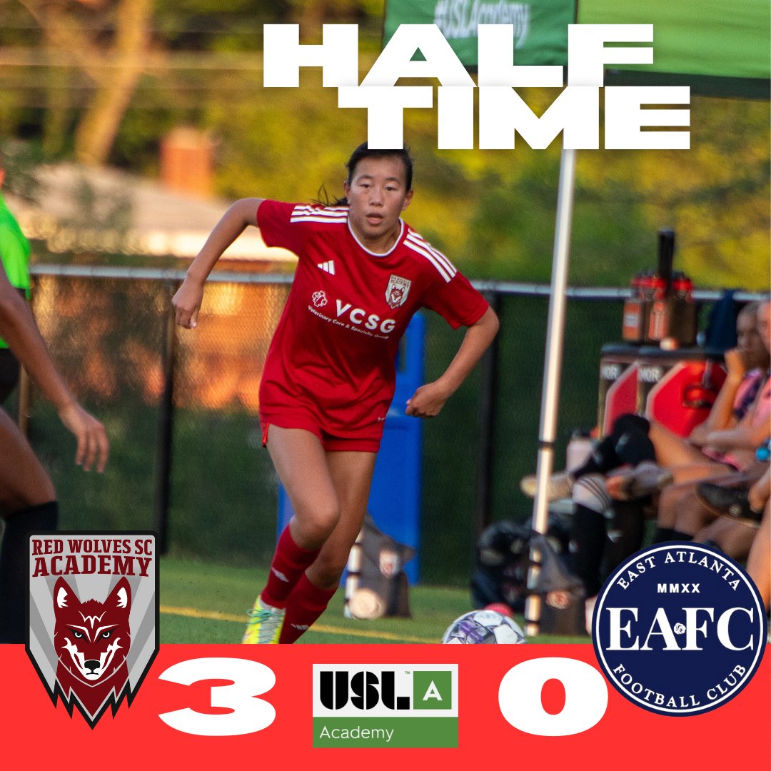 Up at the half!

#USLAcademy