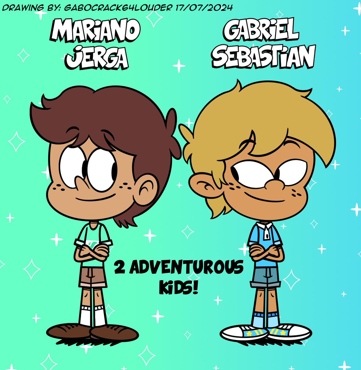 gabocrack64's tweet photo. 2 Adventurous Kids!๐โจ๐โจ๐
#gabocrack64 #gabocrack64louder #gabocrack64oc #gabocrack64ocs #gabrielsebastian #marianojerga #theloudhouse #theloudhouseoc #theloudhouseocs #cute #cuteart #cutekid #myocs #oc #ocart #boy #kids #funny #undies #briefs #underwear https://t.co/mRfPprTgU4