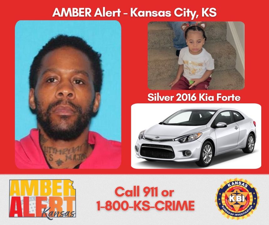 KWCH12's tweet photo. ♦ KANSAS AMBER Alert out of Kansas, City -- FLOOD YOUR FEEDS
Full AMBER Alert details➡ https://t.co/wGrPKxwStb https://t.co/ZWXiAoyilV