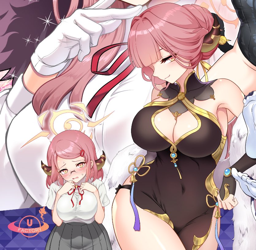 夏コミ新刊セットの紙袋のデザインです
アルちゃん七変化✨
#C104 #陸八魔アル