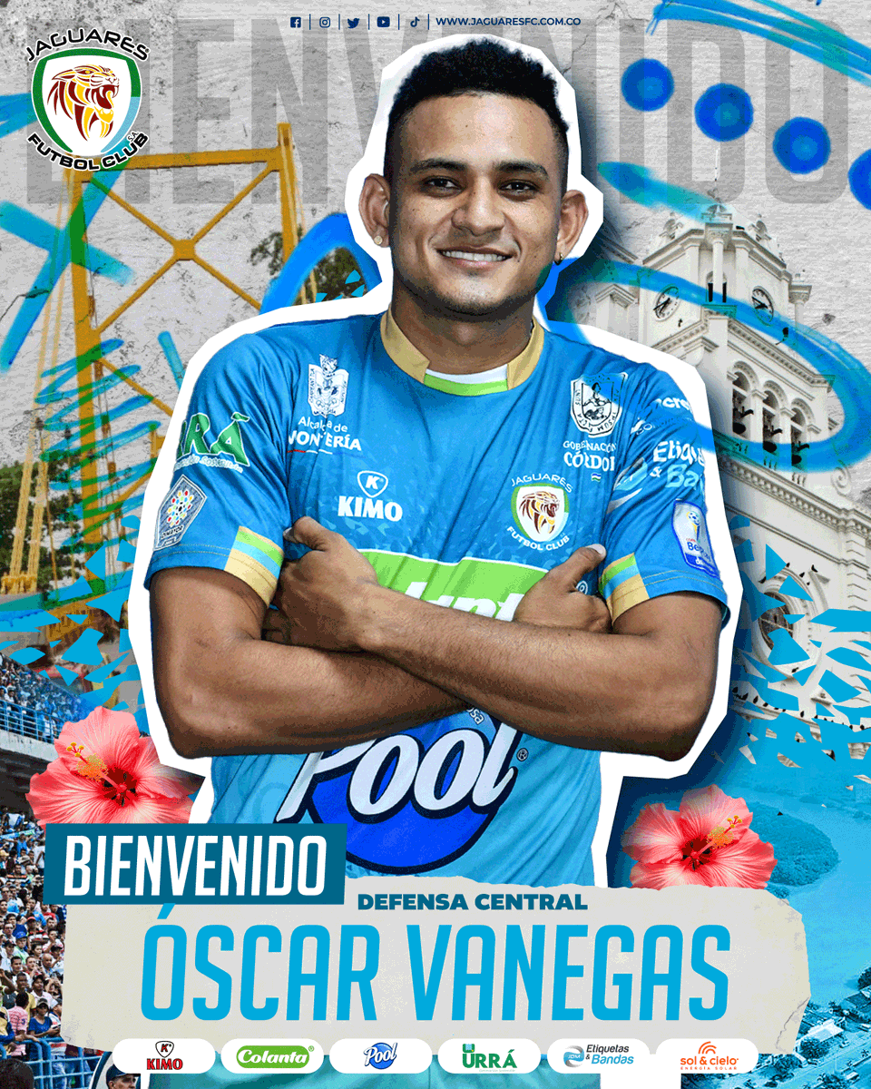 JaguaresdeCord's tweet photo. ¡Bienvenido, Óscar Vanegas! 💙

El legado continúa, llegó la hora de escribir tu propia historia, anunciamos la llegada de Óscar Vanegas. ✅

¡A HACER HISTORIA!🐆 https://t.co/VjHln7npj8