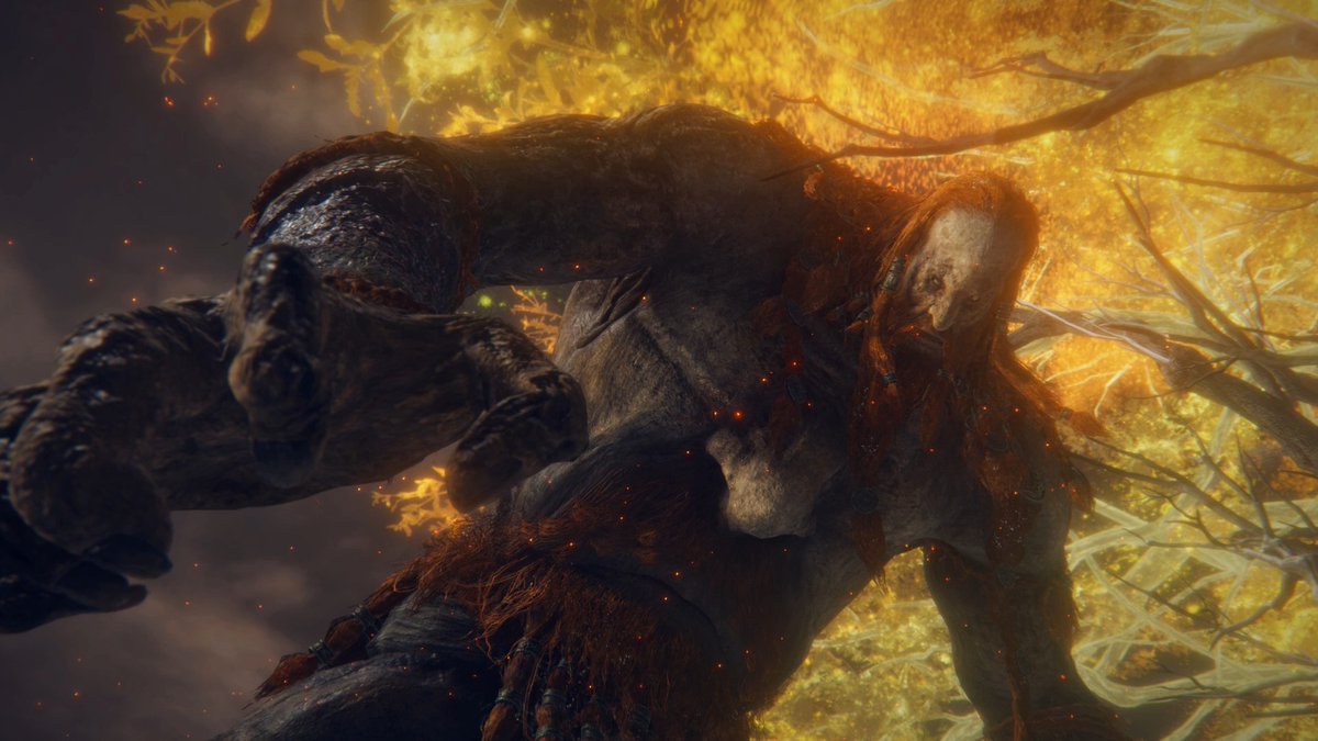 patrixilent's tweet photo. Which one of these do you think is better as a thumbnail for a boss fight video?
#eldenring #bossfight #firegiant #fromsoftware https://t.co/CQkMZpJfRJ