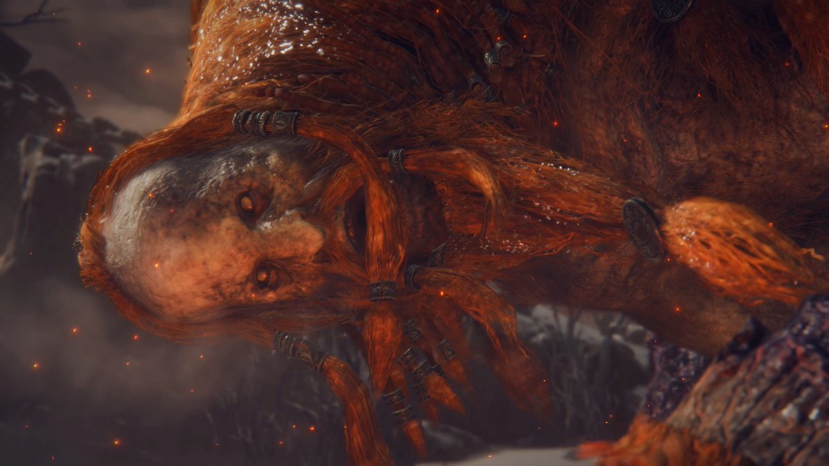 patrixilent's tweet photo. Which one of these do you think is better as a thumbnail for a boss fight video?
#eldenring #bossfight #firegiant #fromsoftware https://t.co/CQkMZpJfRJ