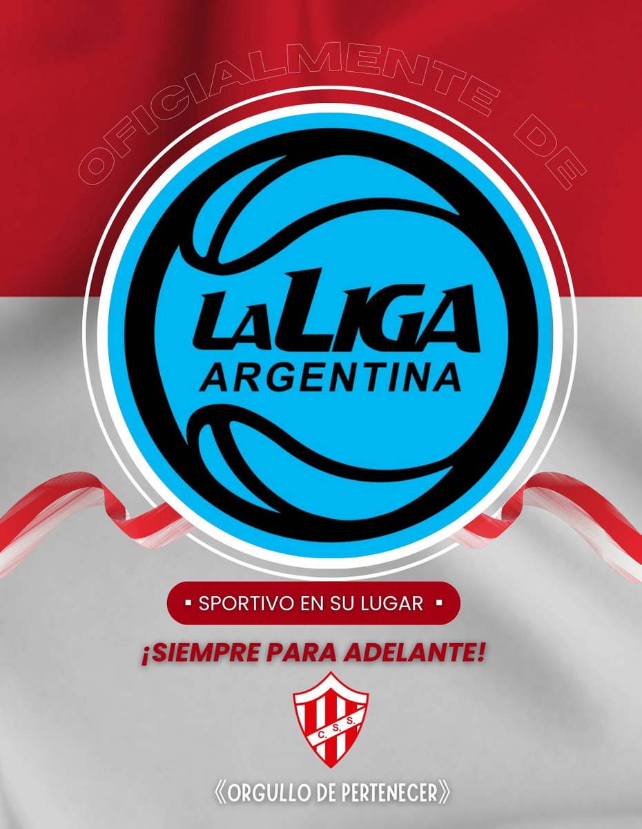 CSSbasquet's tweet photo. 🇦🇹🎉SPORTIVO SUARDI OFICIALMENTE DE LIGA ARGENTINA!

⭐️La discuplina, el trabajo, la permanencia en el tiempo y la pertenencia de todos nos depositan hoy en ser parte real de la tan ansiada Liga Argentina.
Nada fue en vano, estamos donde debemos estar!

🇦🇹Orgullo de Pertenecer https://t.co/KqISPixGqE