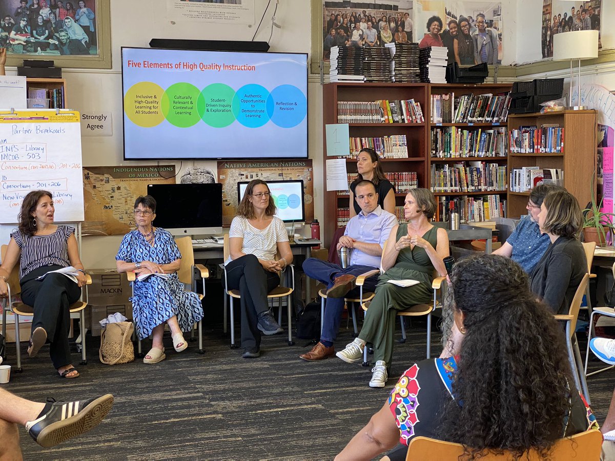 SuptCheng_CIOB's tweet image. Today&apos;s meeting brought together @IntlsNetwork and @NYCOutwardBound schools with New Visions to discuss IM coaching. It was a productive session focused on enhancing instructional methods and fostering greater collaboration across our schools. #EducationalDevelopment #INPS