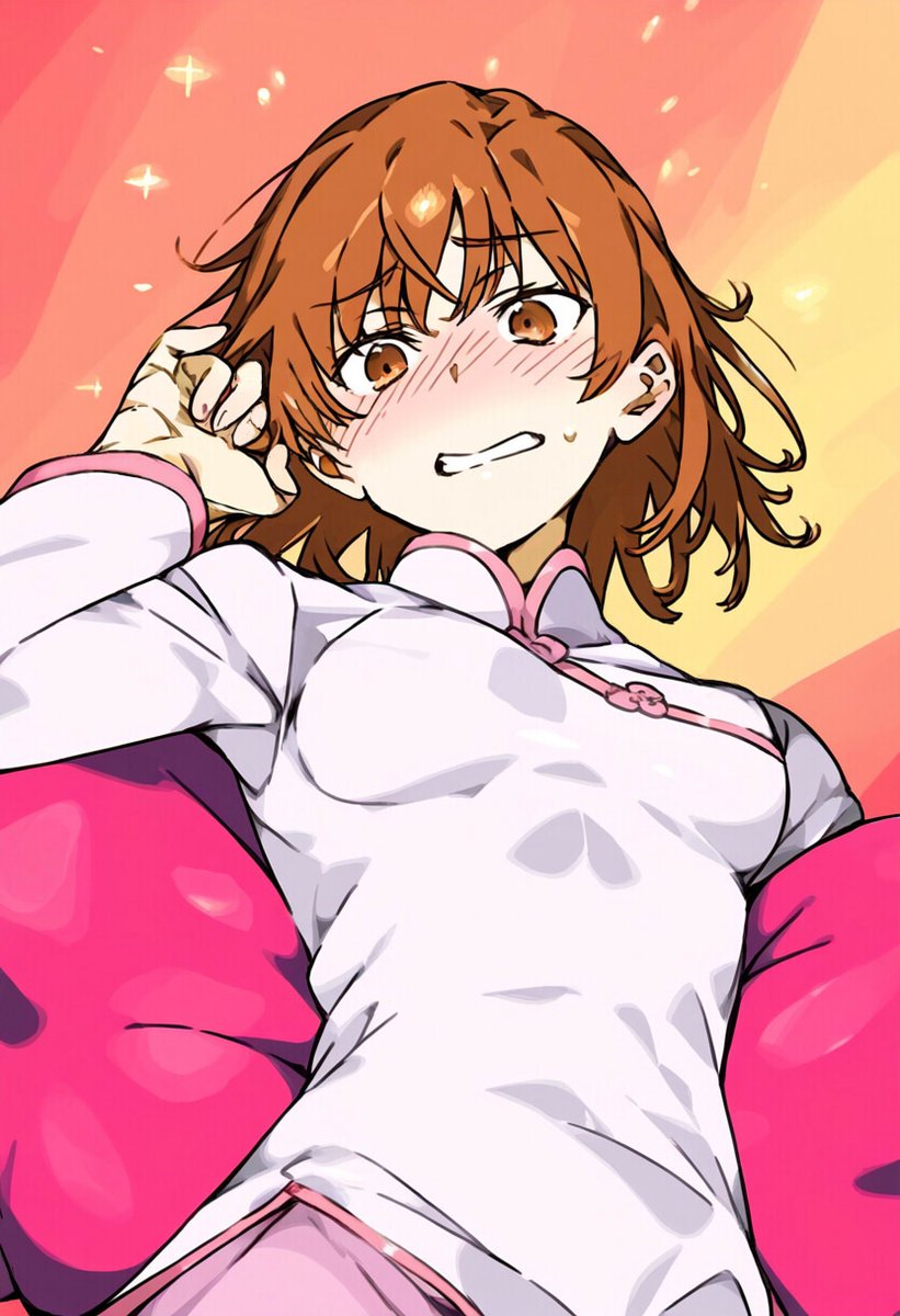 No1MWbest's tweet photo. ミサカワースト:へ?!こ、こっこのミサカのこと好きなわけ?ミサカ、ワルの代表だよ…それでもいいの?
いつも自分からからかいに行くワーストちゃんだからこそ案外相手から告白されたらガチデレしそうな子No 1
Unusually, MisakaWorst seems embarrassed.
#とあるIF #MisakaWorst #番外個体 https://t.co/uBvfahjmI5