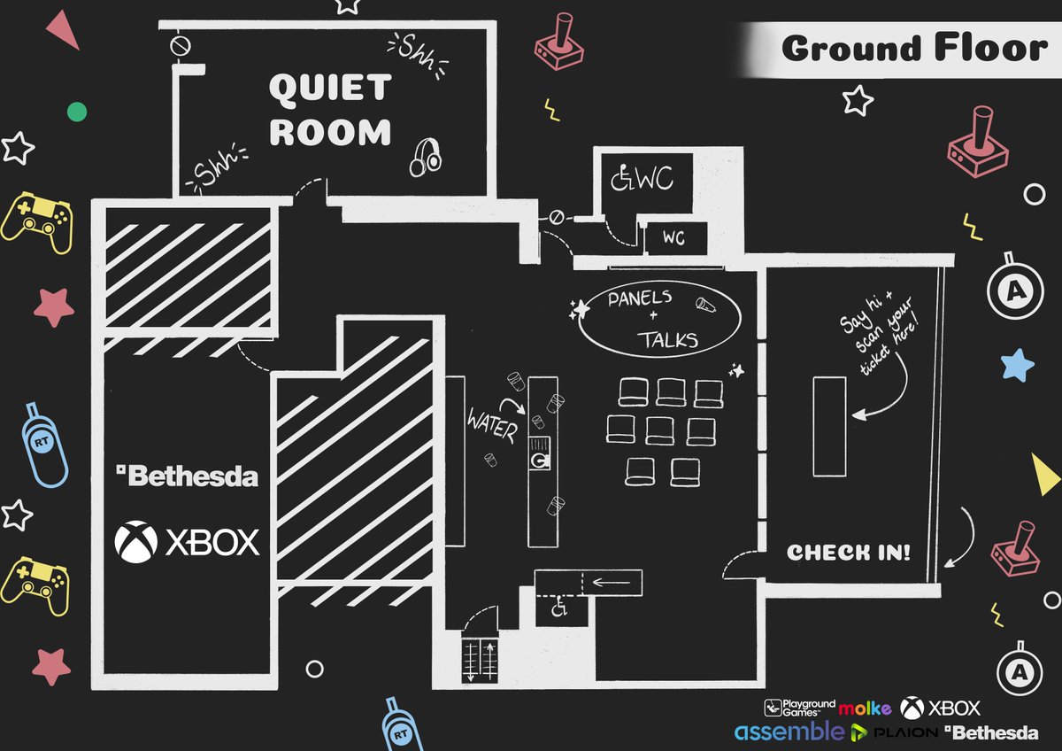 nowithoutus's tweet photo. 🗺Know your way around this weekend!

There is a PDf version you can download here, along with a text description of the venue layout if needed! https://t.co/dDq2Wiy4C7

Grab your tickets: https://t.co/xK7b6E6p2X https://t.co/qRiefxzqu9