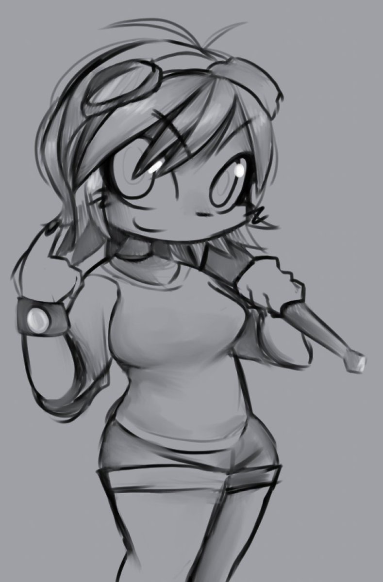 Zangoober's tweet photo. 1st time touching clip studio in like foreva #RamonaFlowers #CLIPSTUDIOPAINT #digitalart #scottpilgrim #givemeclout https://t.co/f3M3mYGwiB